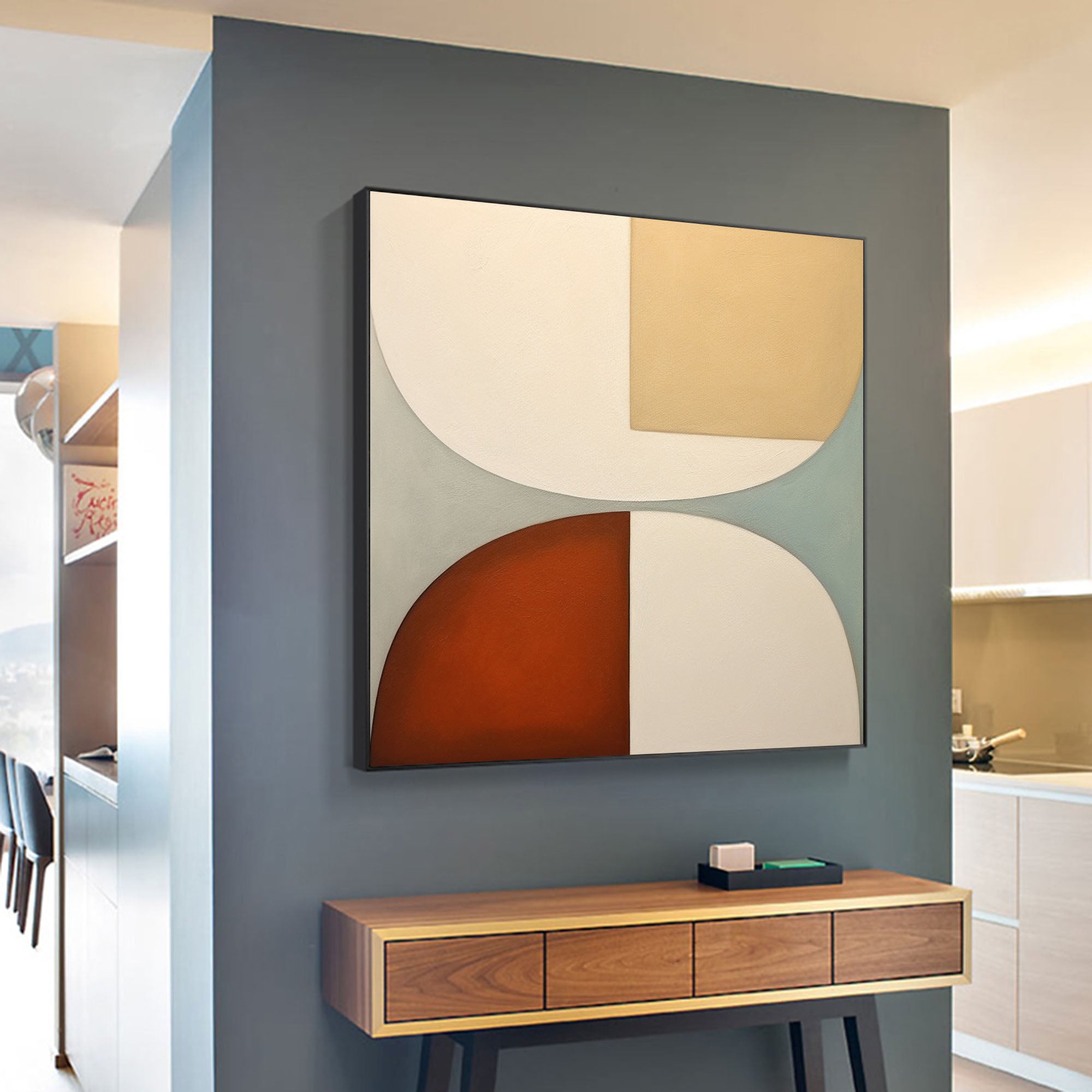 Contemporary Minimalist Art Painting hand - painted #HM429-Homemural