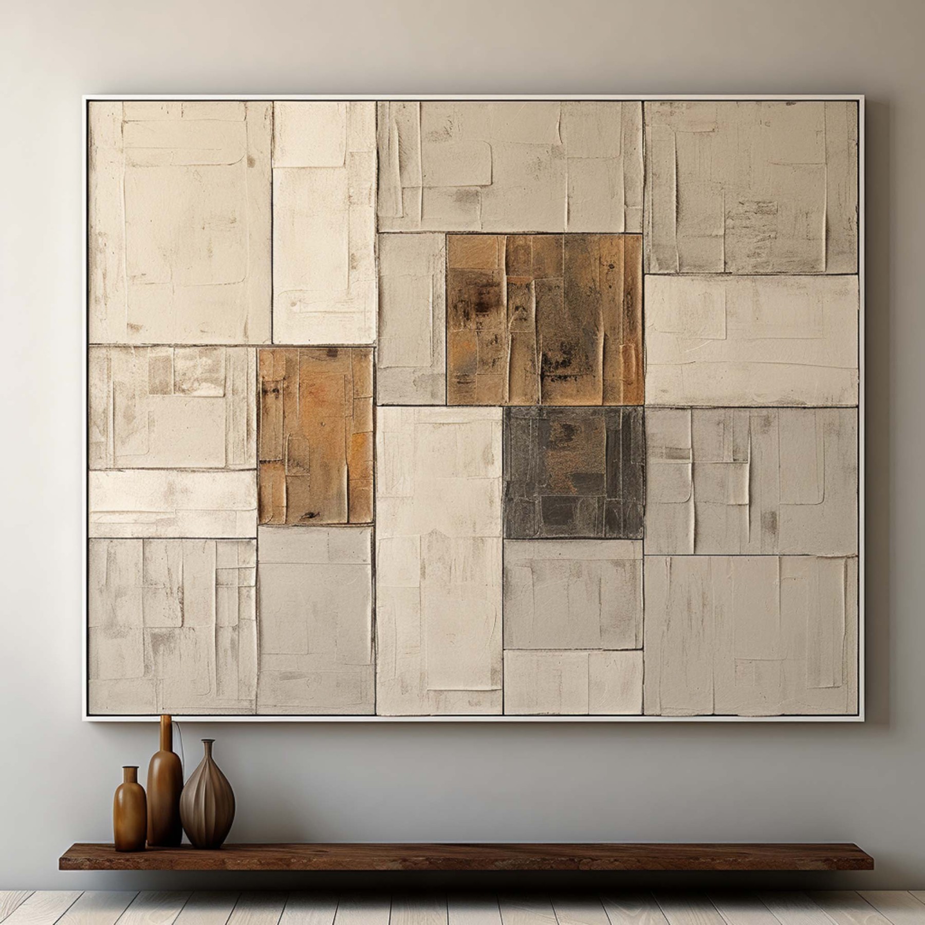 Wabi-Sabi Art Painting hand - painted #HM682-Homemural