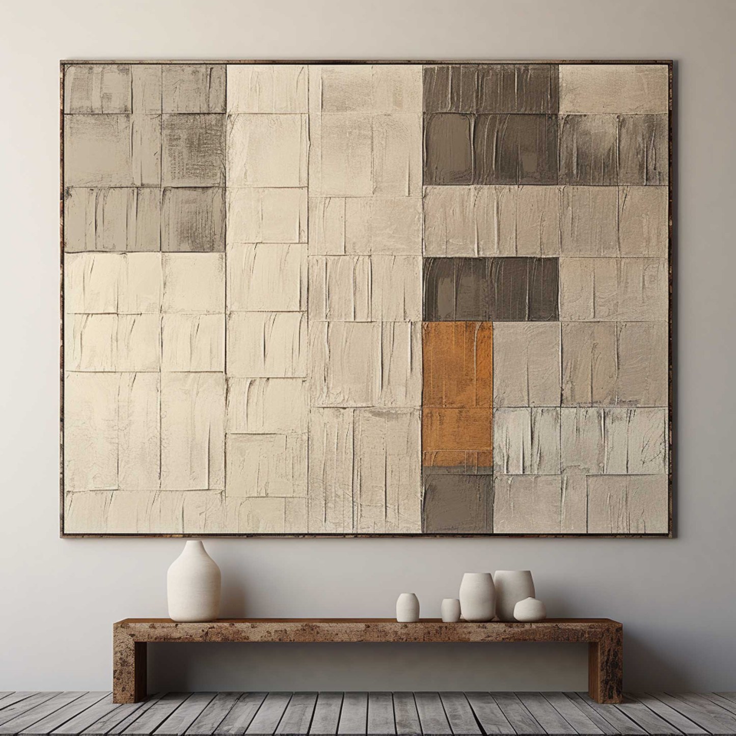 Wabi-Sabi Art Painting hand - painted #HM788-Homemural