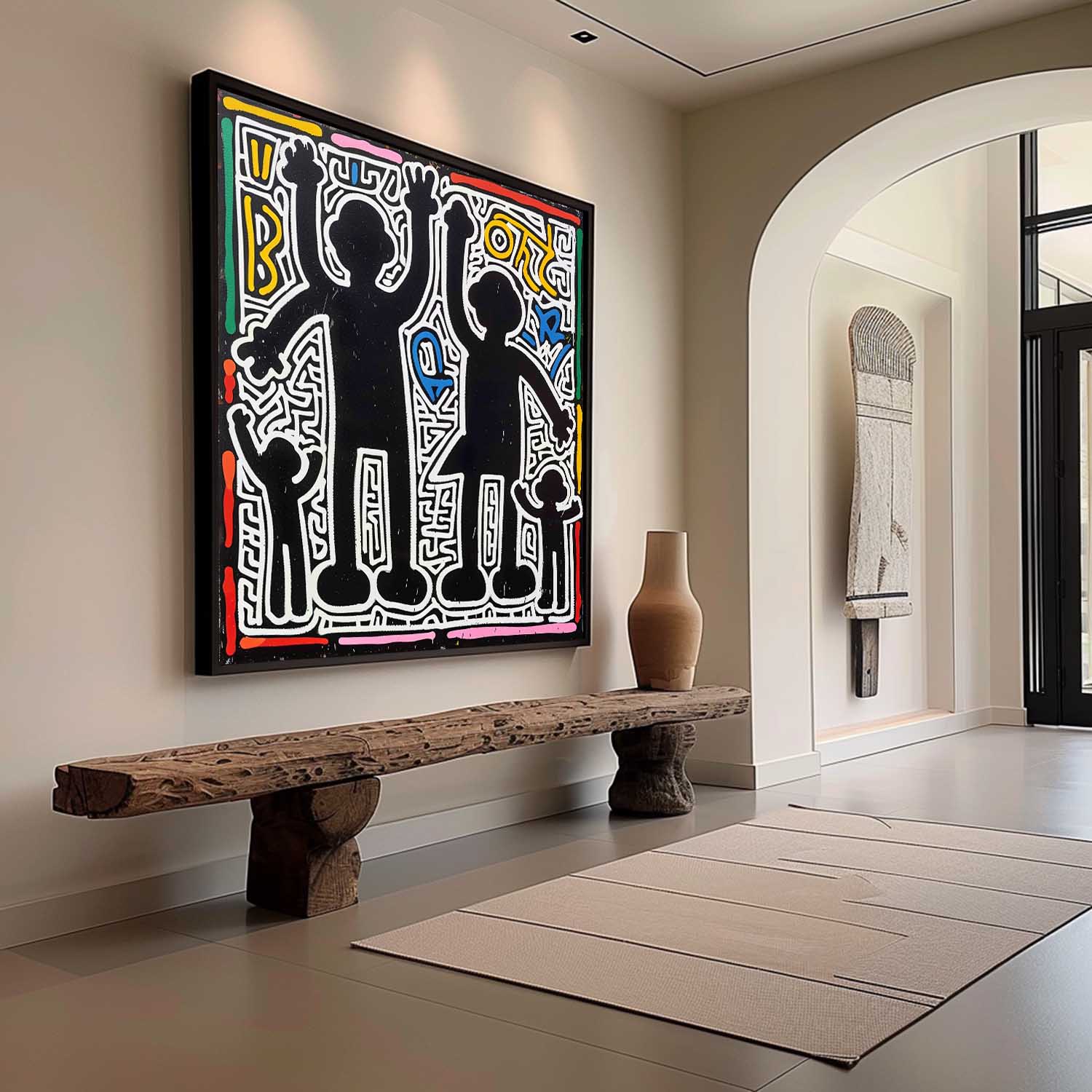 Abstract Graffiti Art Painting hand-painted #HM23