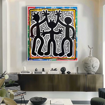 Abstract Graffiti Art Painting hand-painted #HM22