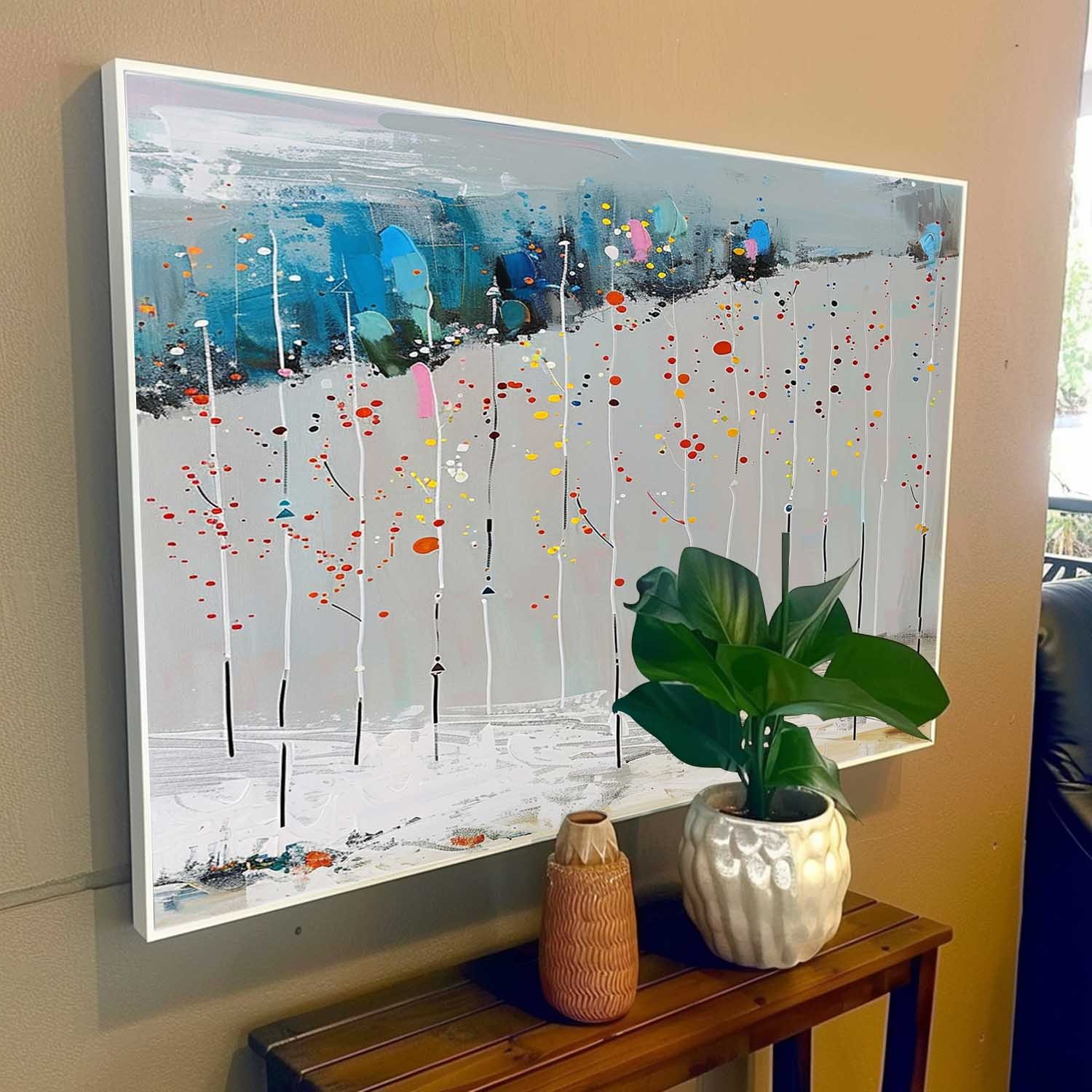 Landscape Art Painting hand-painted #HM1241