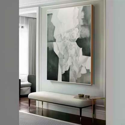 Contemporary Minimalist Art Painting hand - painted #HM130