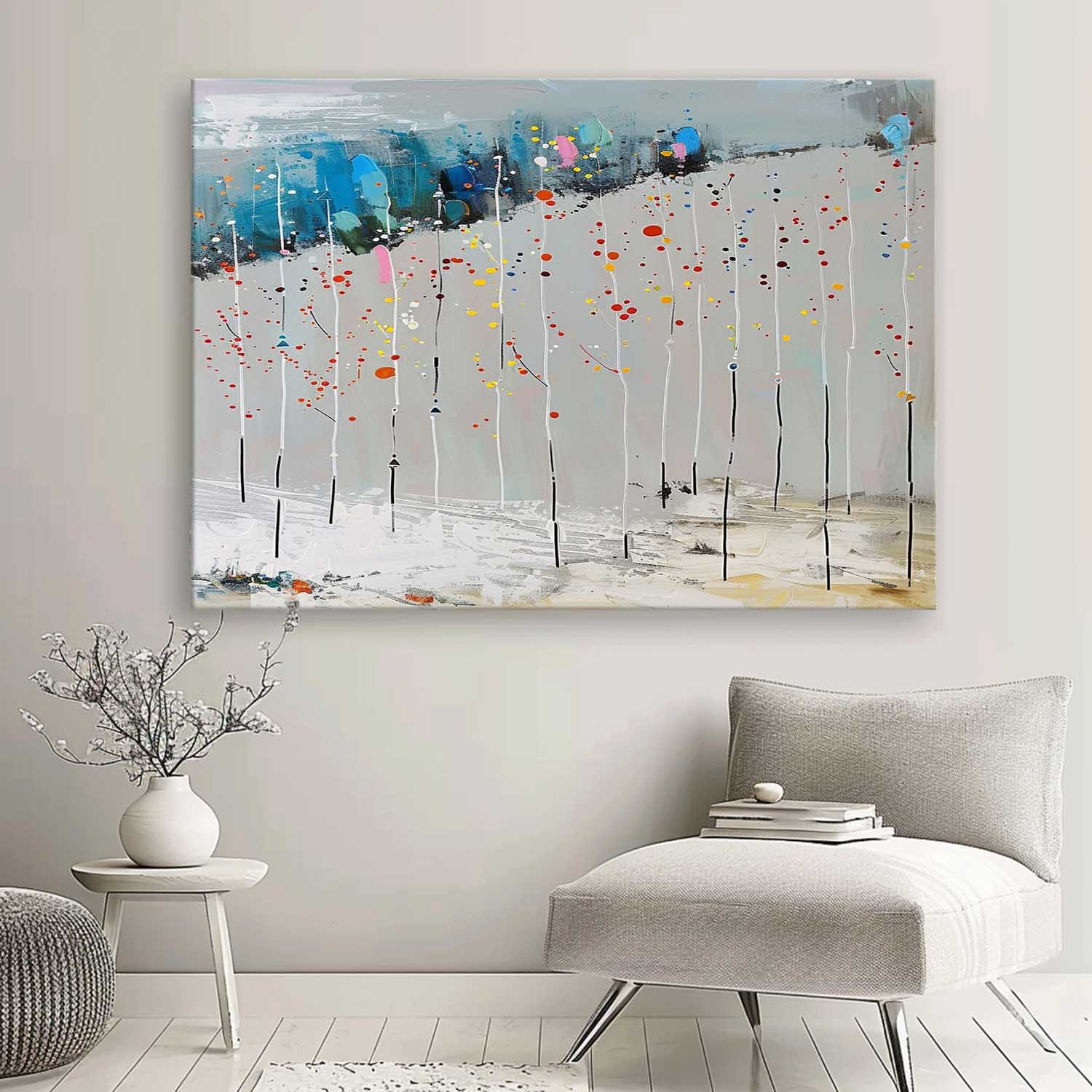 Landscape Art Painting hand-painted #HM1241