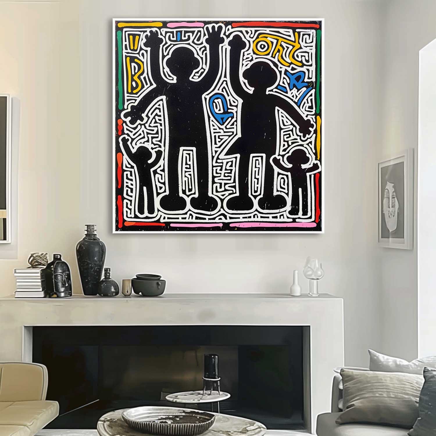 Abstract Graffiti Art Painting hand-painted #HM23