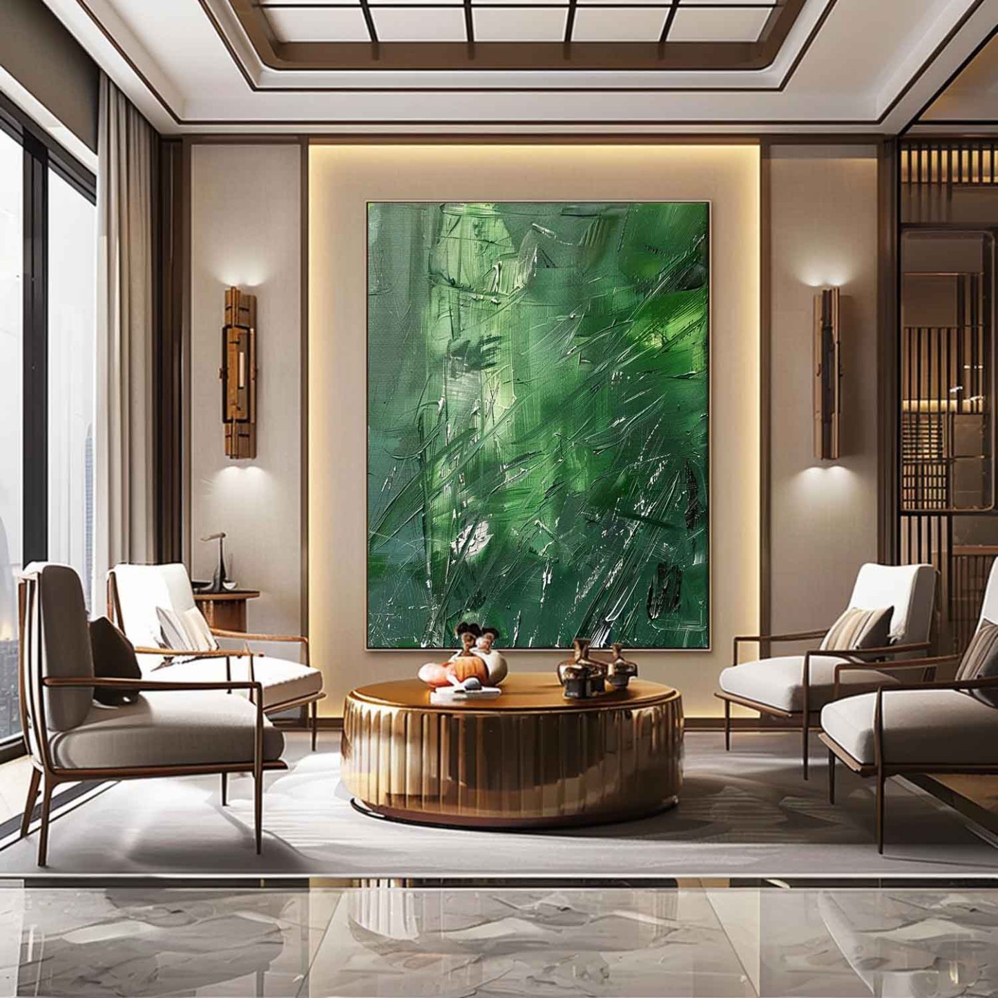 Abstract Graffiti Art Painting hand-painted #HM235