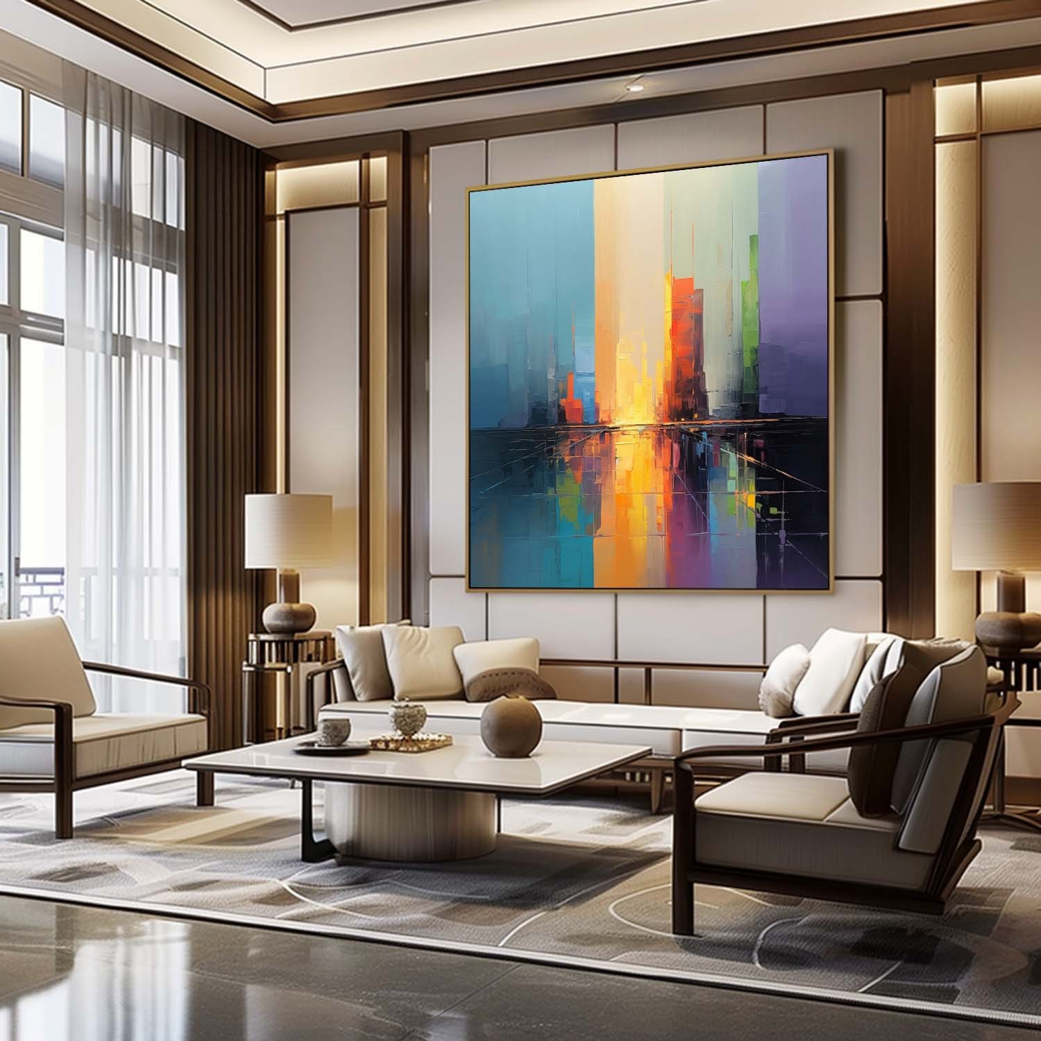 Abstract Graffiti Art Painting hand-painted #HM1121