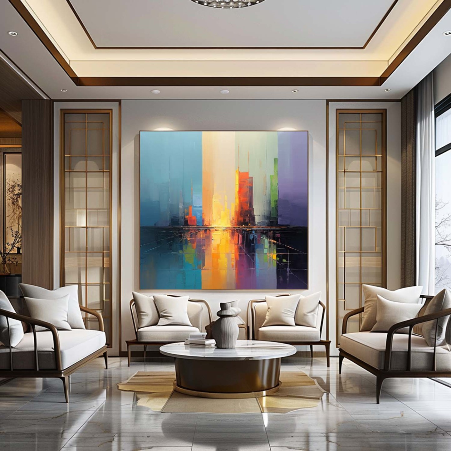 Abstract Graffiti Art Painting hand-painted #HM1121