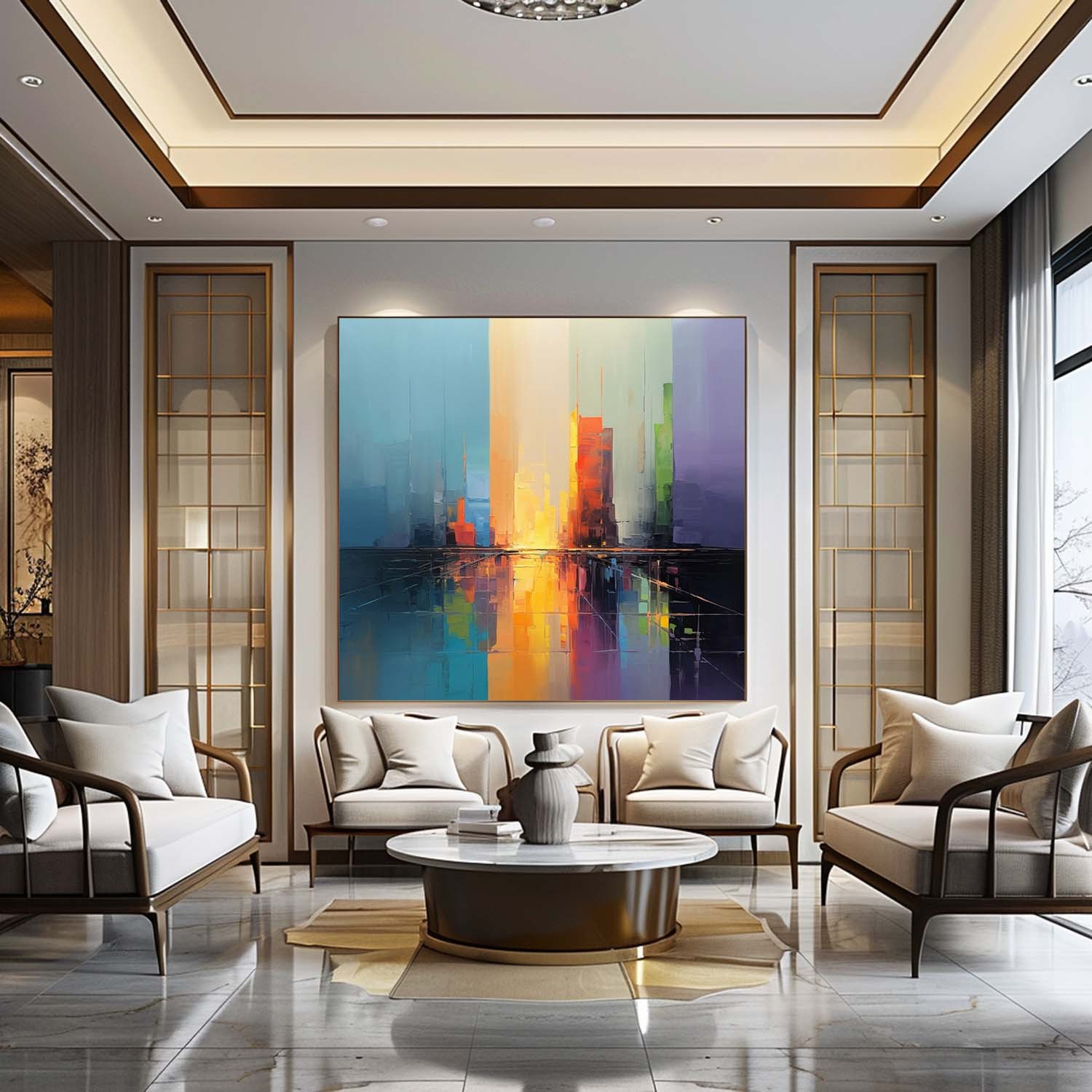 Abstract Graffiti Art Painting hand-painted #HM1121