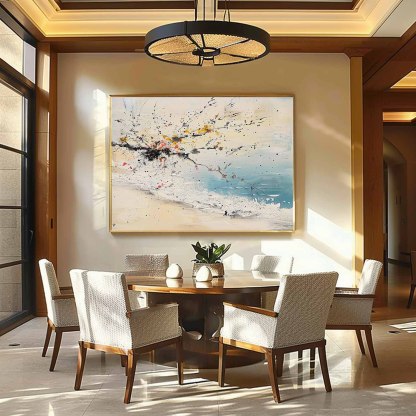 Landscape Art Painting hand-painted #HM1239