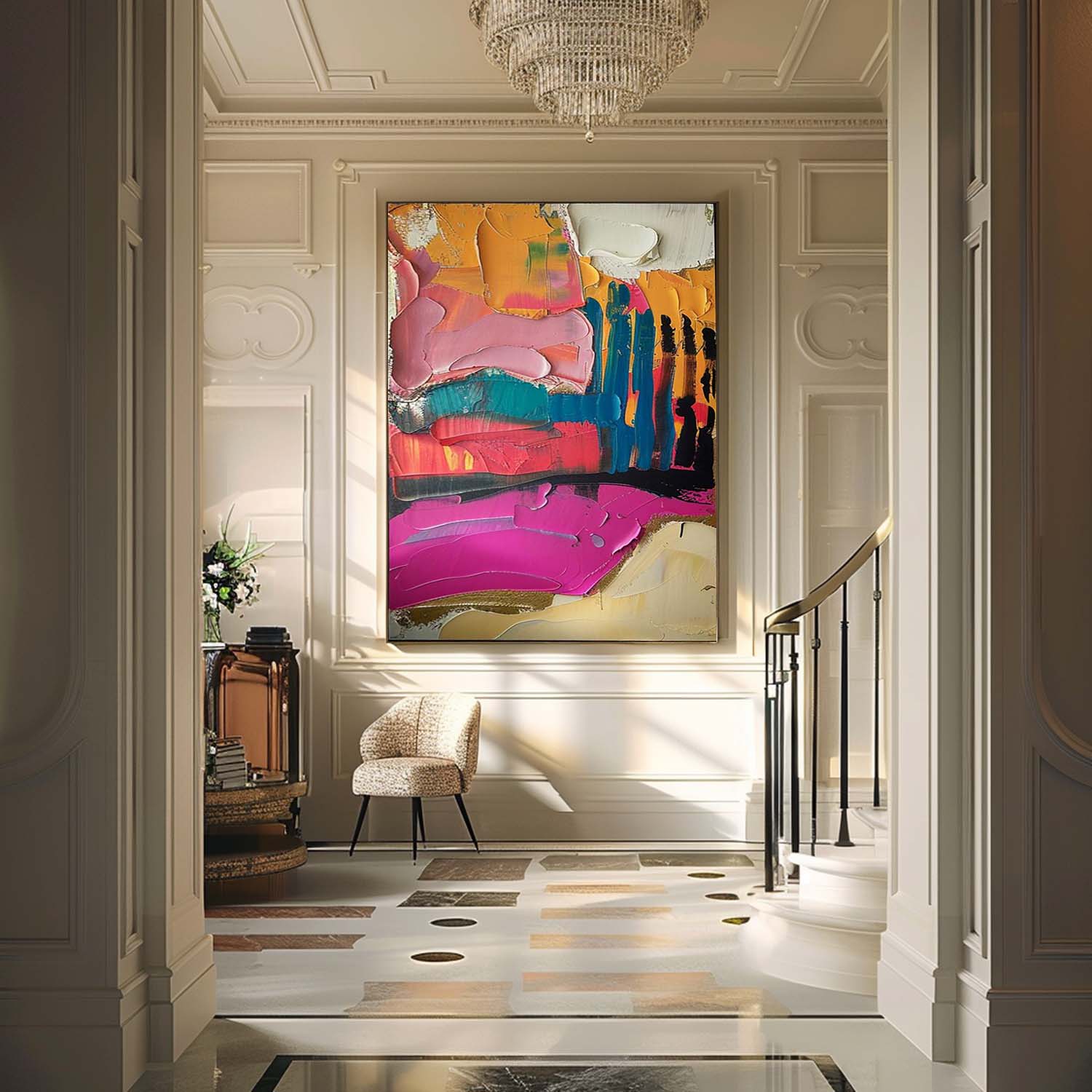 COLORFUL PAINTING #CA152-Homemural