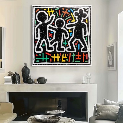 Abstract Graffiti Art Painting hand-painted #HM21