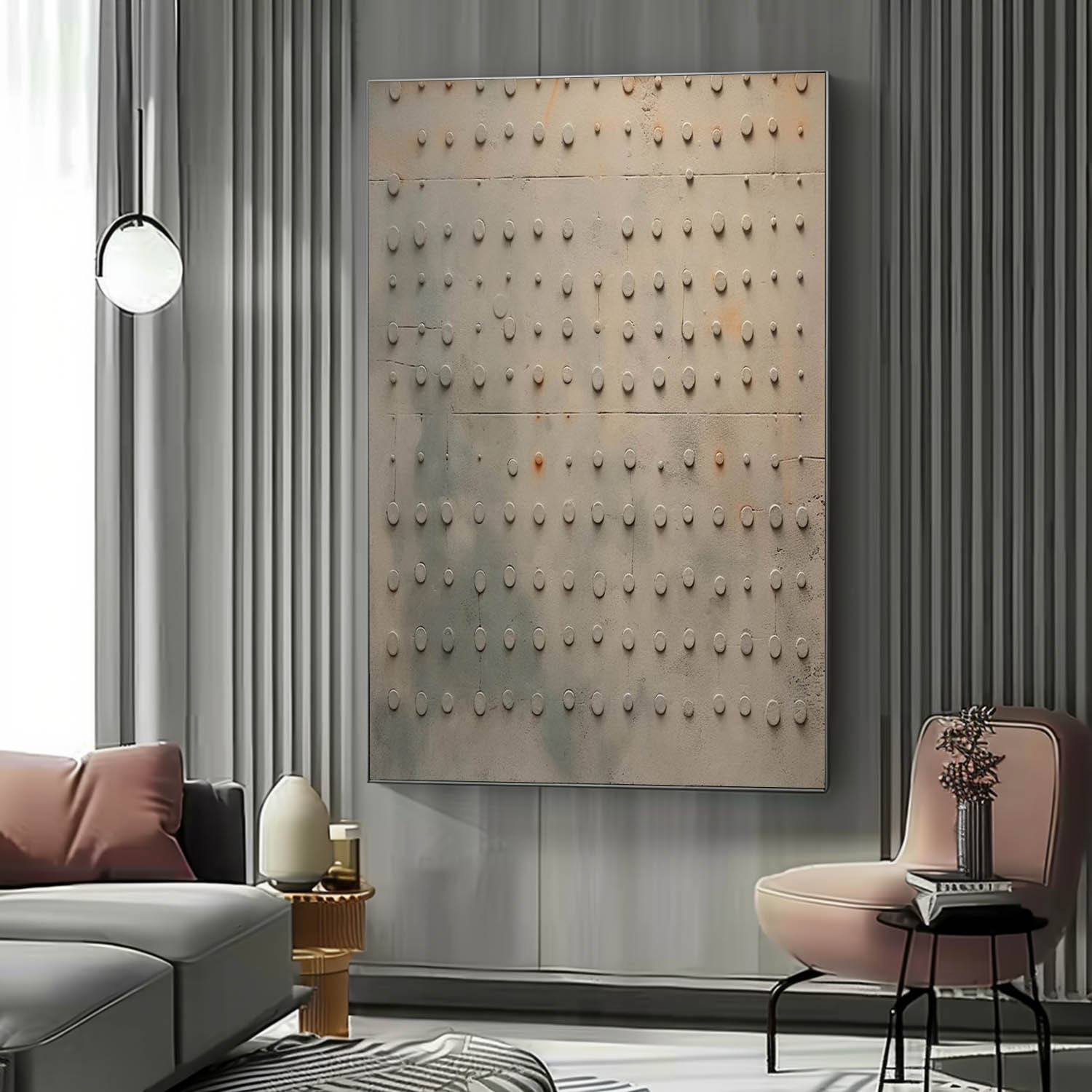 Wabi-Sabi Art Painting hand - painted #HM290-Homemural