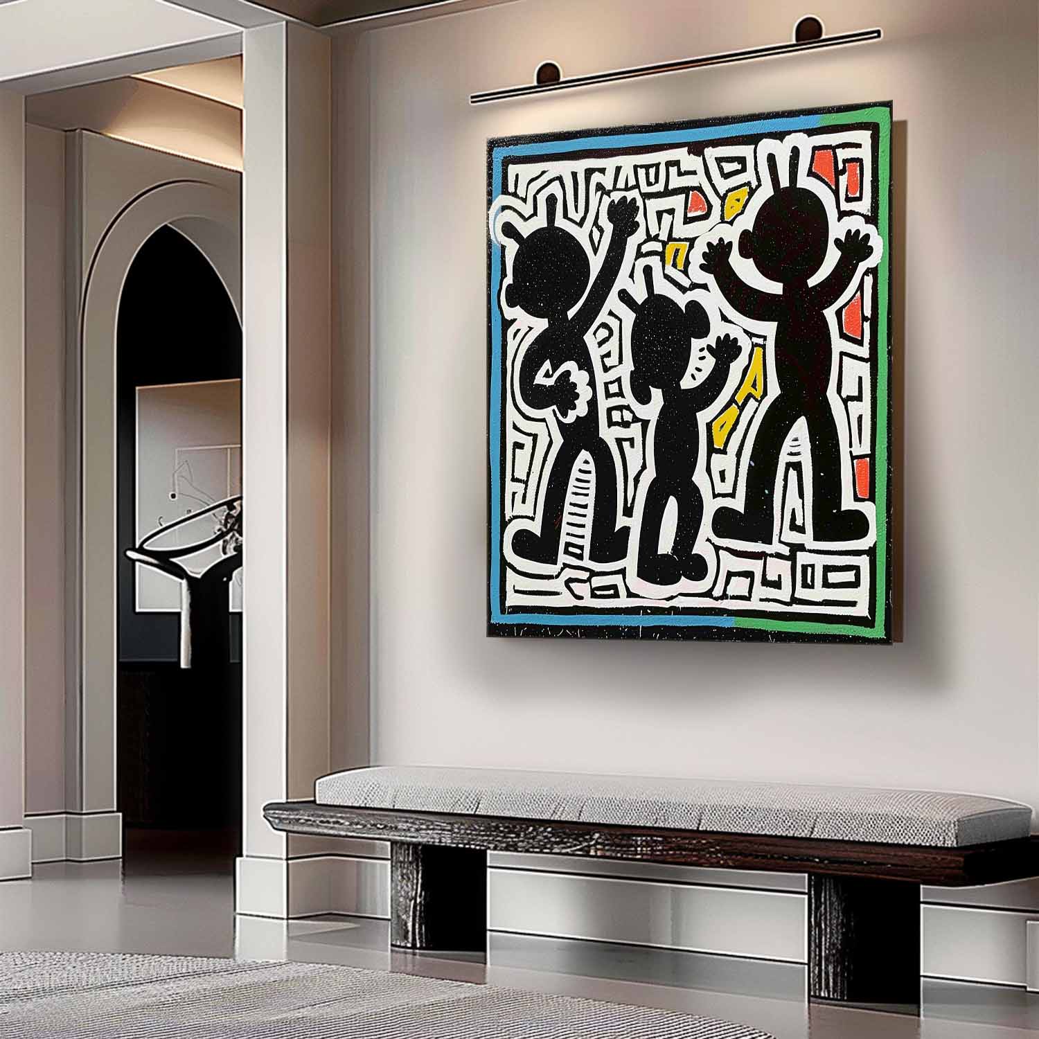 Abstract Graffiti Art Painting hand-painted #HM19