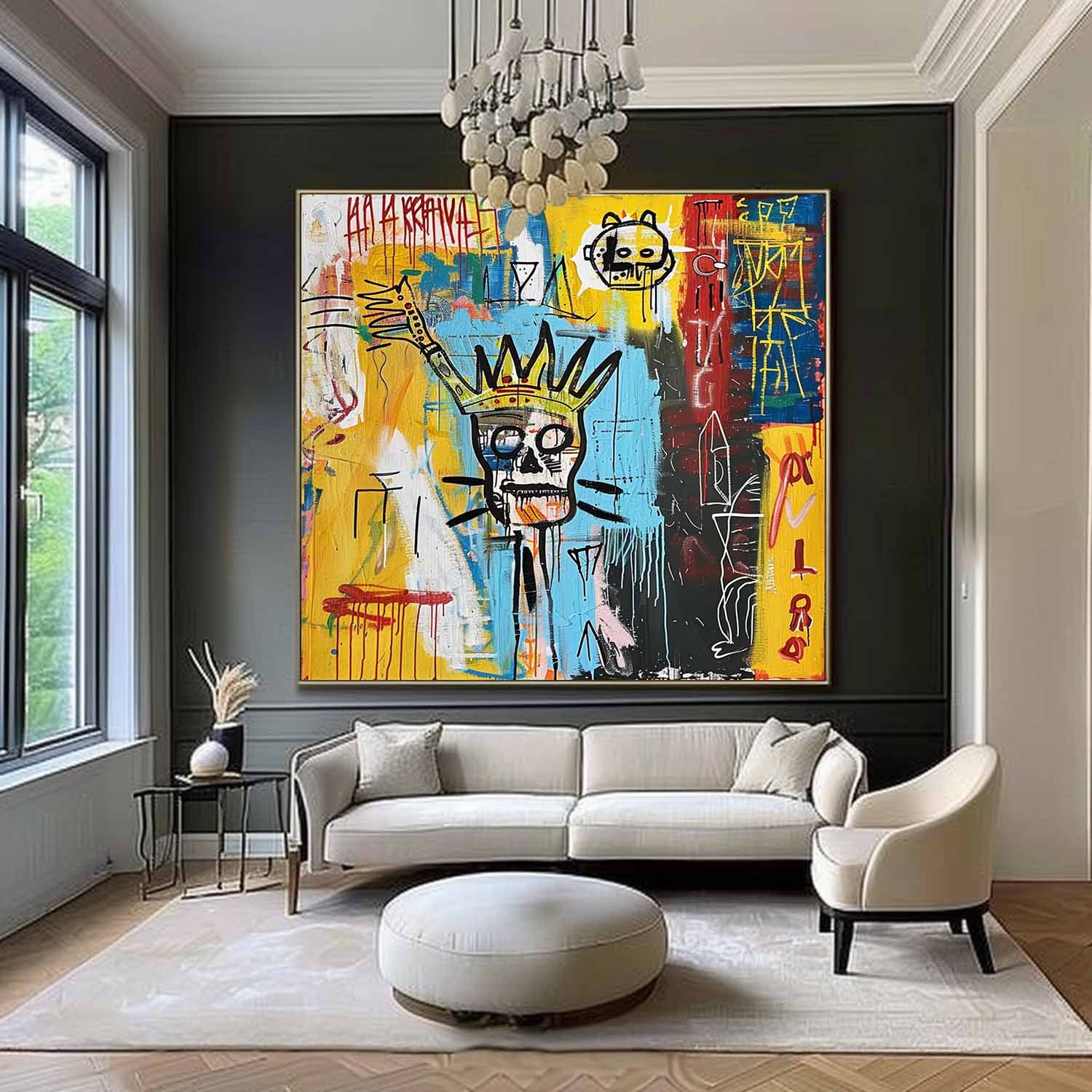 Pop Art Painting hand - painted #HM421-Homemural