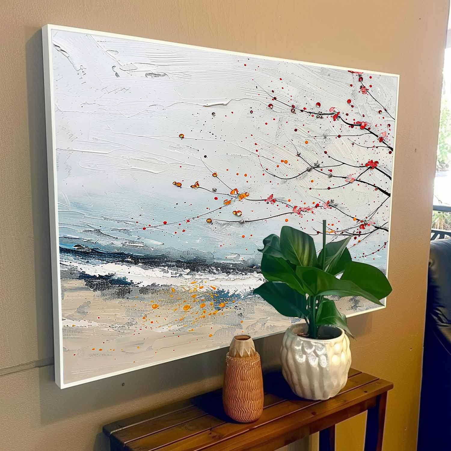 Landscape Art Painting hand-painted #HM1245