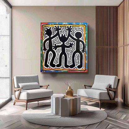 Abstract Graffiti Art Painting hand-painted #HM22