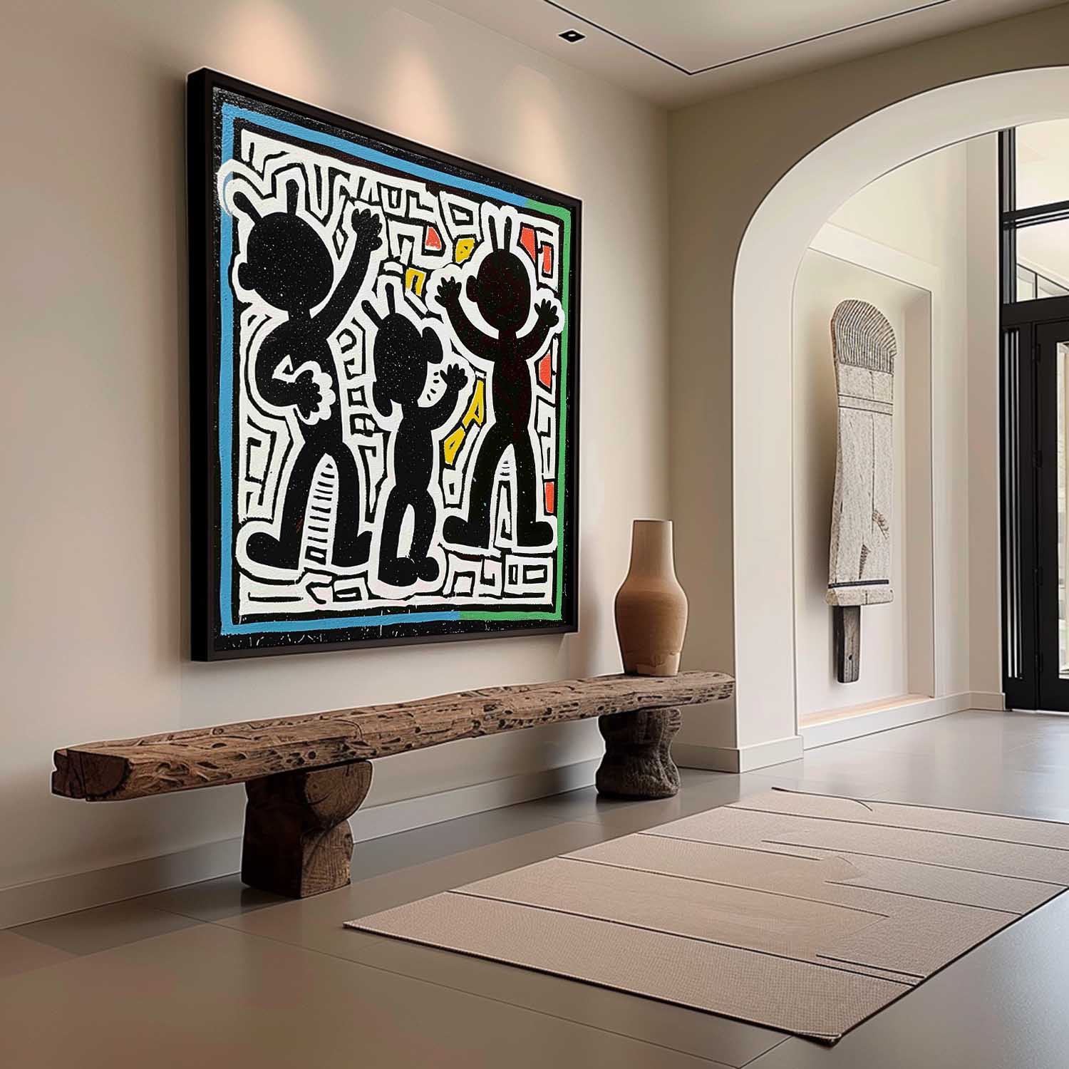 Abstract Graffiti Art Painting hand-painted #HM19