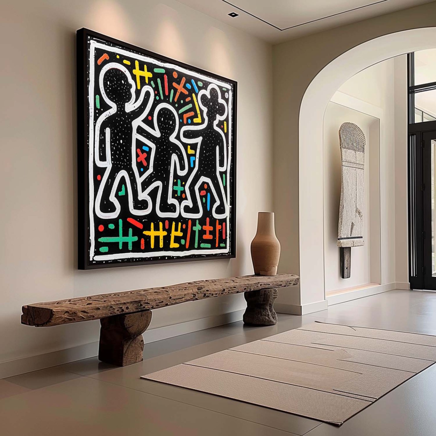 Abstract Graffiti Art Painting hand-painted #HM21