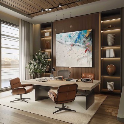 Landscape Art Painting hand-painted #HM1242