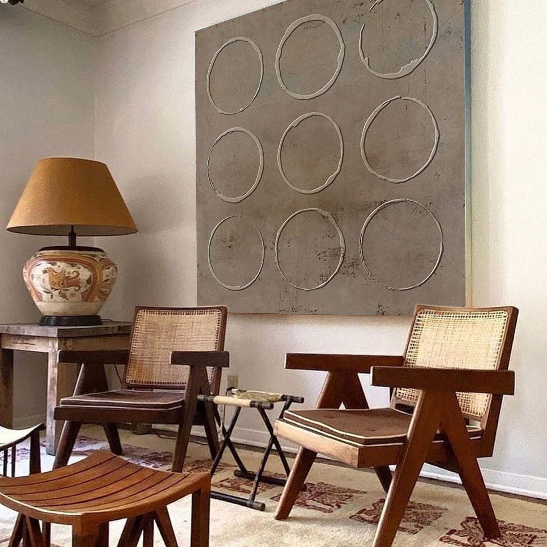 Wabi-Sabi Art Painting hand - painted #HM496-Homemural