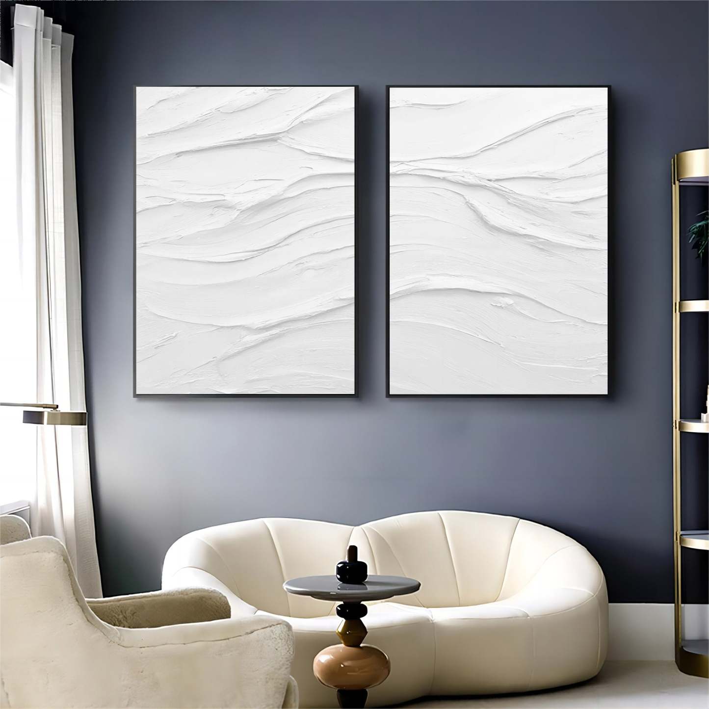 Abstract Painting Set Of 2 #SP046-Homemural