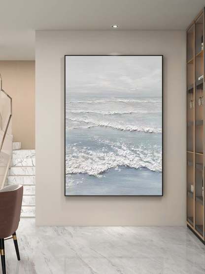 Plaster Art Painting hand - painted #HM1428