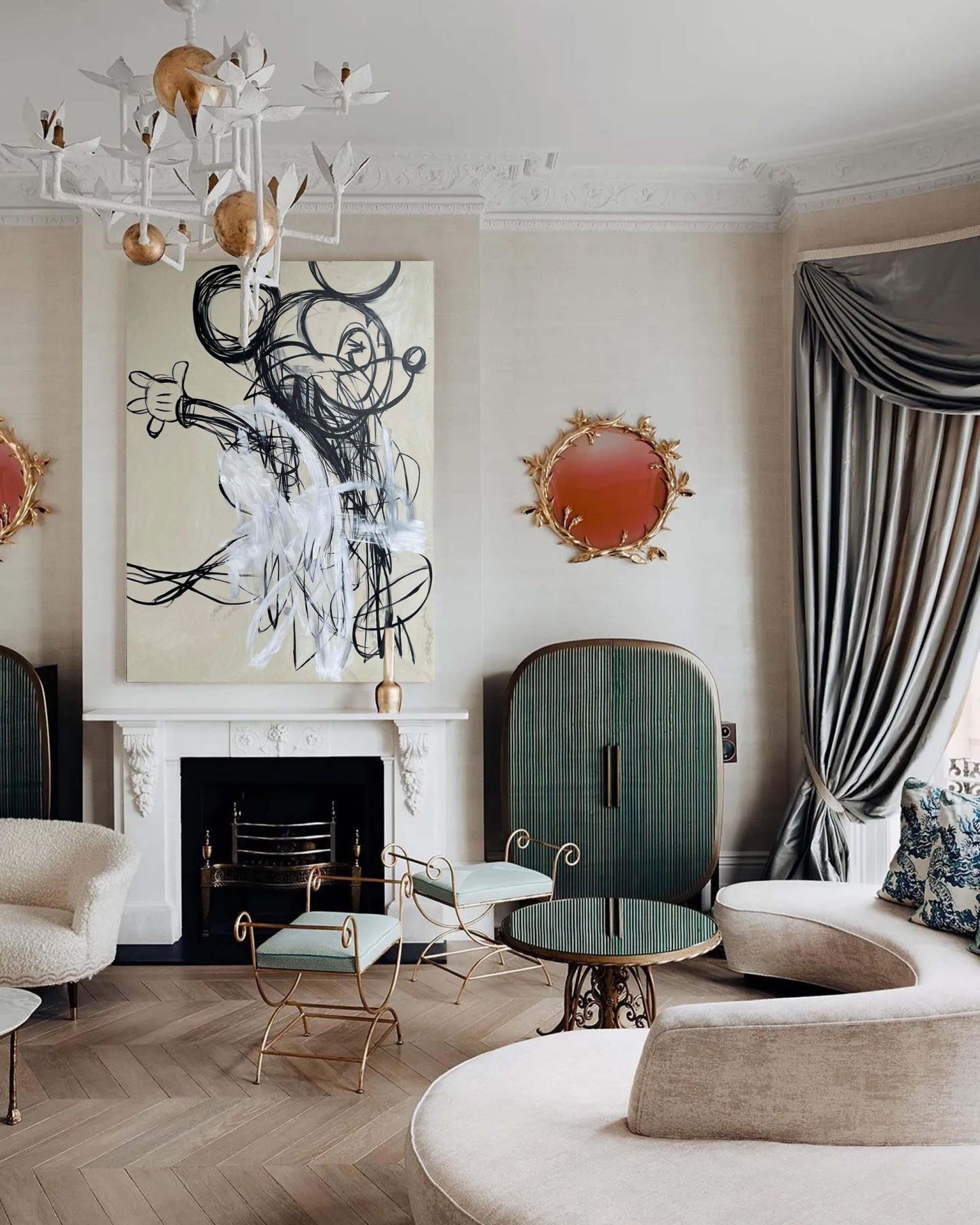 Pop Art Painting hand - painted #HM357-Homemural