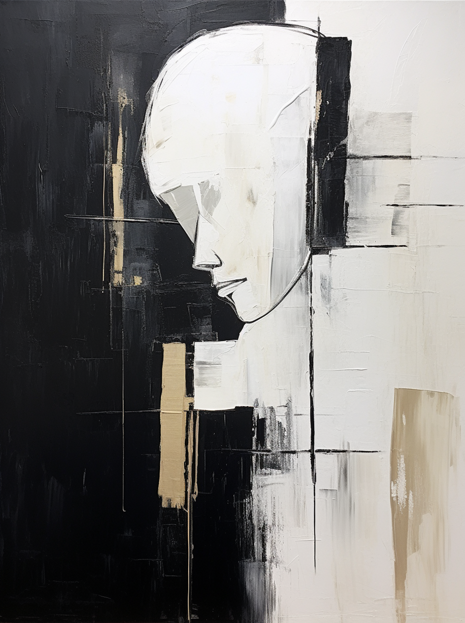 Contemporary Minimalist Art Painting hand - painted #HM150-Homemural