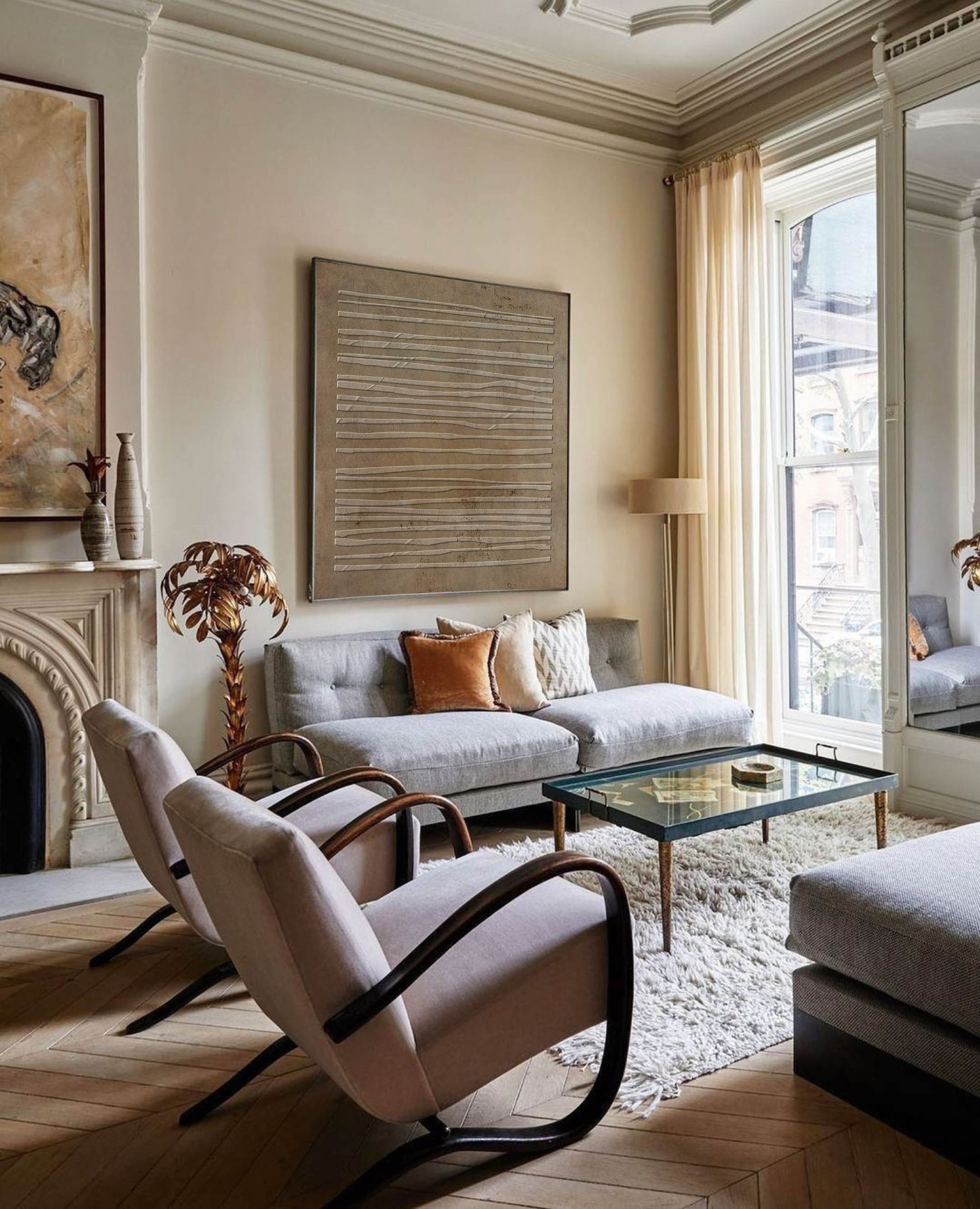 Wabi-Sabi Art Painting hand - painted #HM860-Homemural