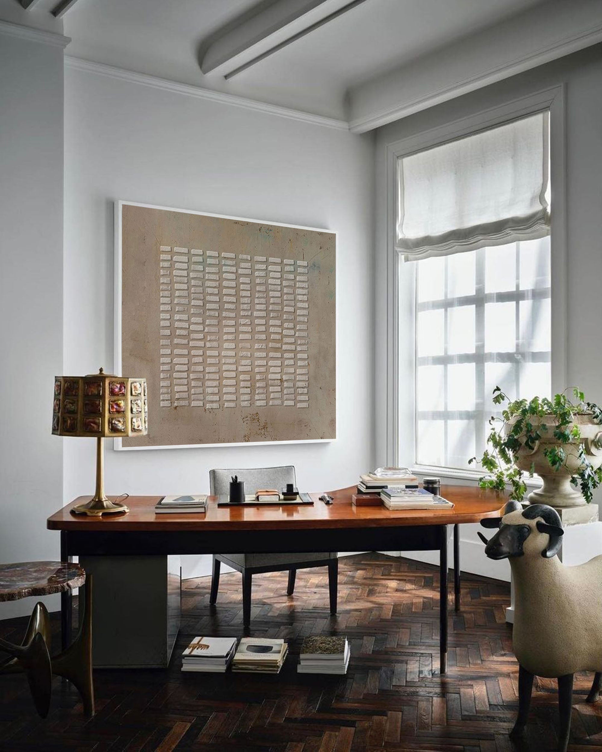 Wabi-Sabi Art Painting hand - painted #HM59-Homemural