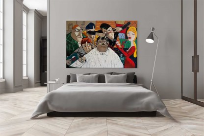 Pop Art Painting hand - painted #HM31