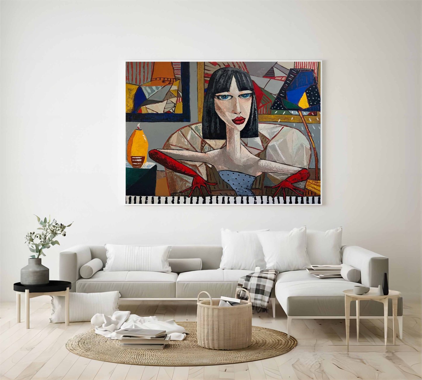 Pop Art Painting hand - painted #HM32