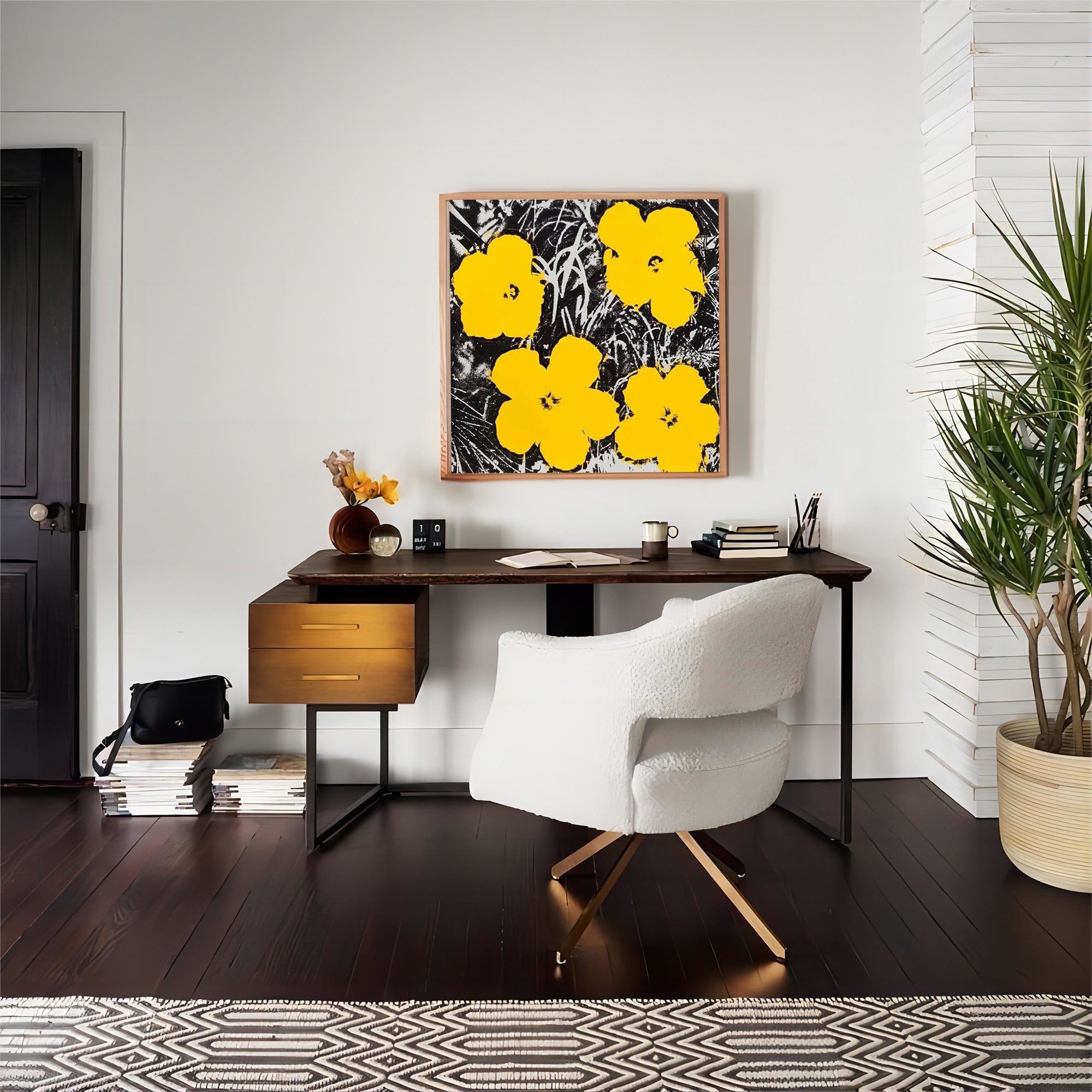 Pop Art Painting hand - painted #HM424-Homemural