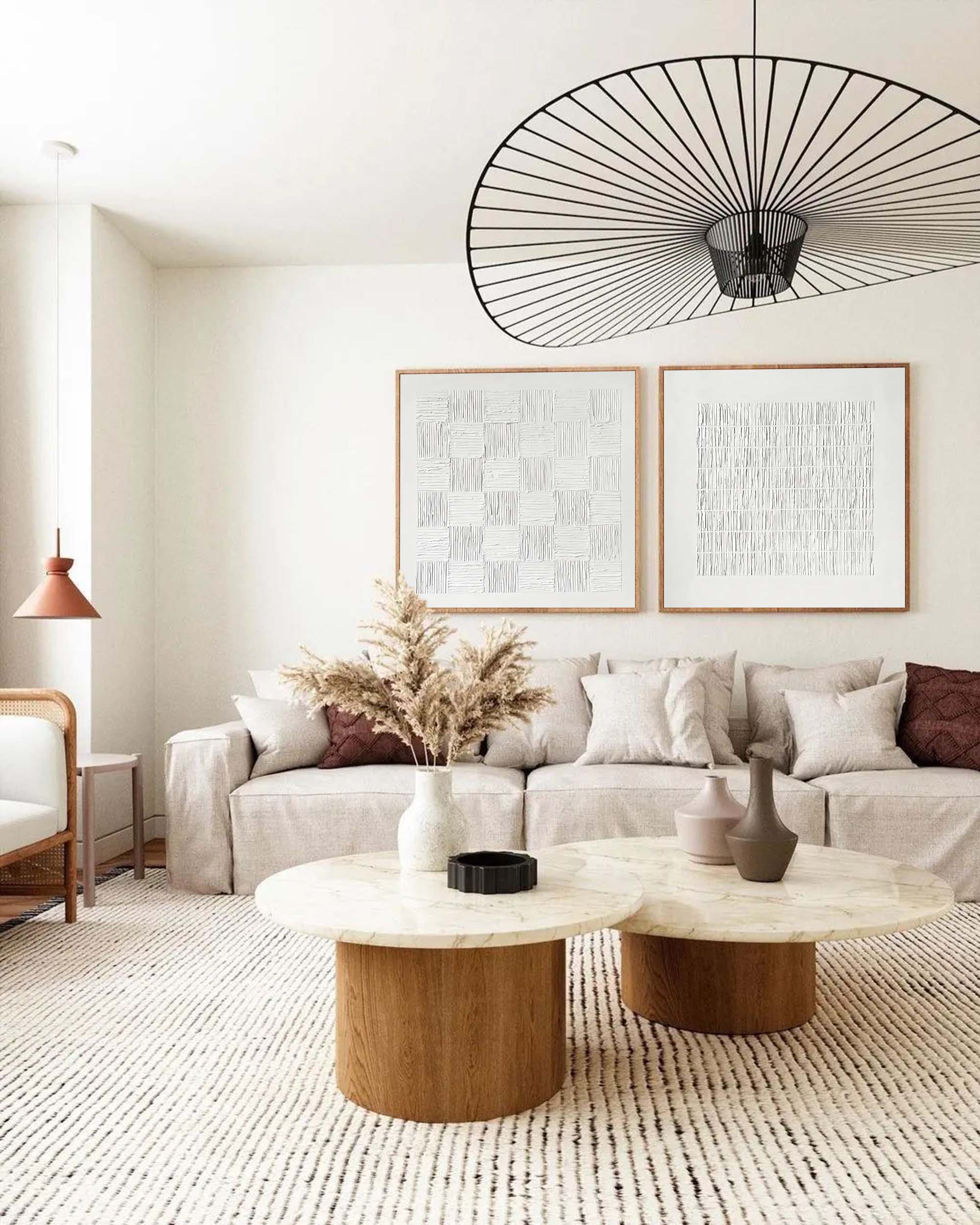 Abstract Painting Set Of 2 #SP001-Homemural