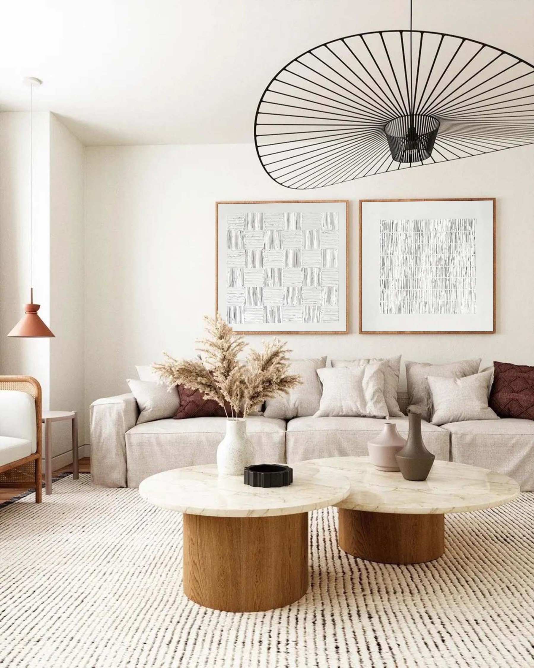 Abstract Painting Set Of 2 #SP001-Homemural