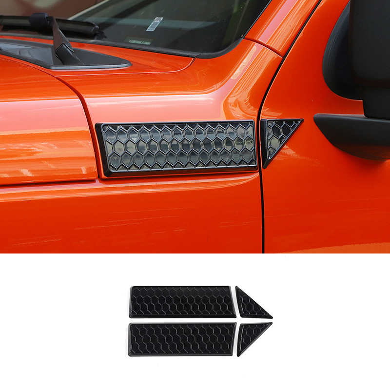 Black Look Garnish Car Body Cover Anti Hit Scratch Sticker Protector Frame For GWM Great Wall Tank 300 2022 2023 Accessories