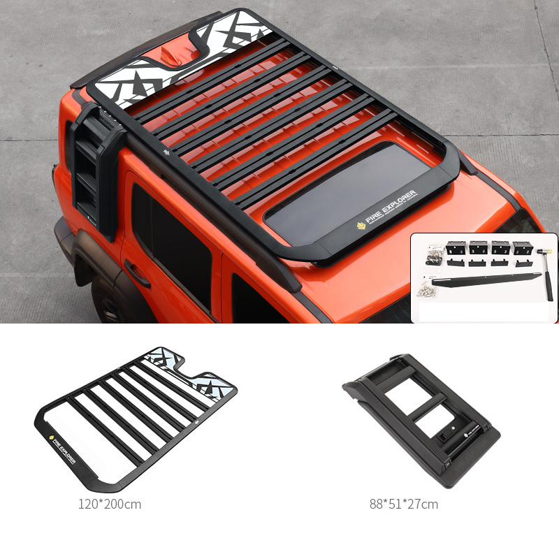 For Great Wall GWM WEY TANK 300 Tank 300 Accessories Roof Luggage Rack Explorer Luggage Frame Side Ladder Modification Parts