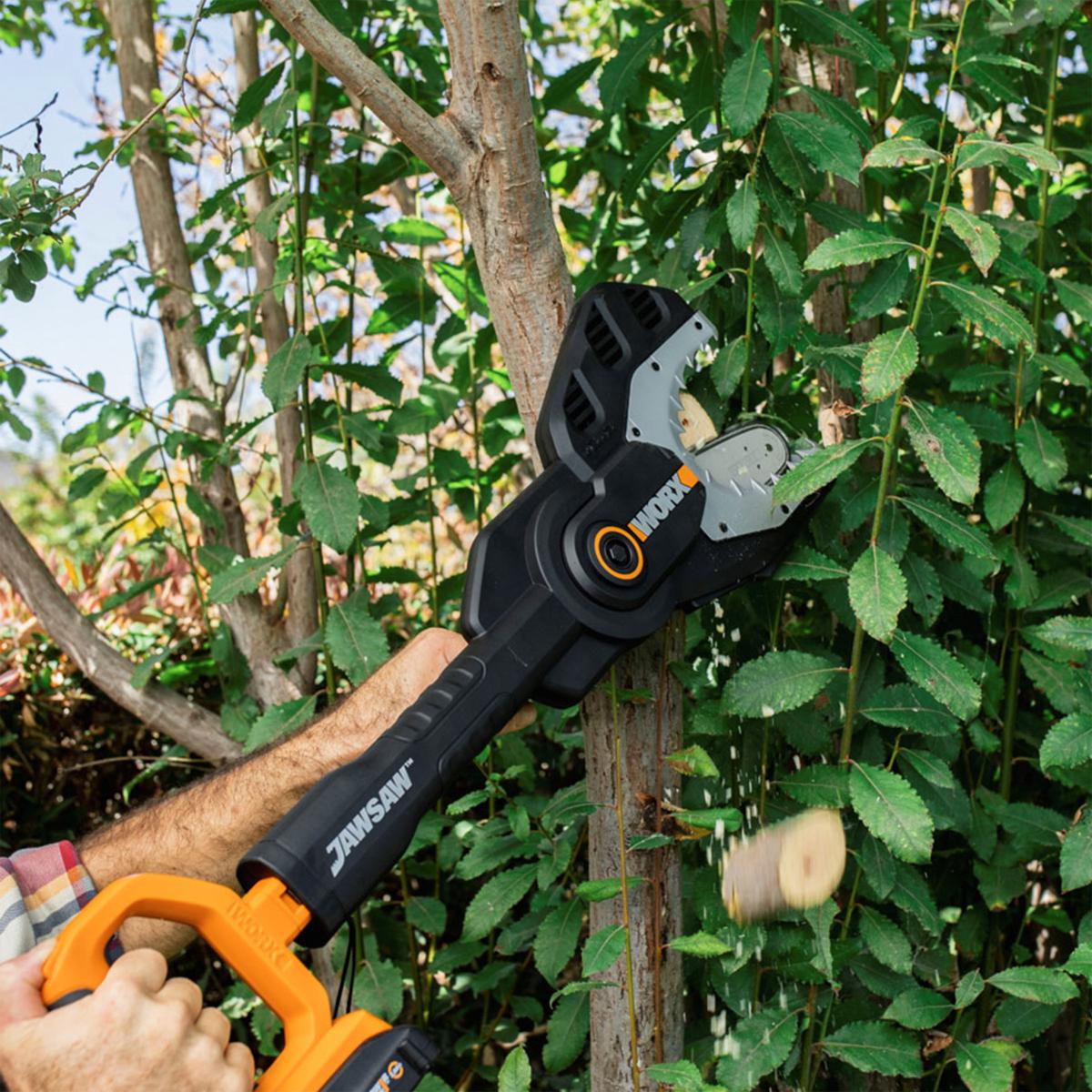 Worx 20-Volt Cordless Jawsaw with Safety Chain