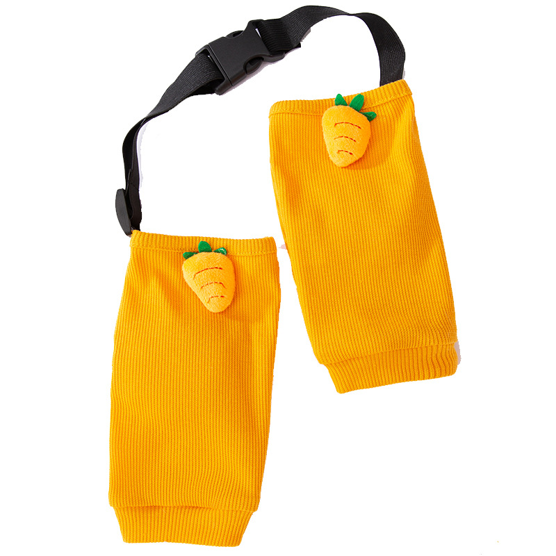 Big dog funny rib leggings clothing indoor and outdoor Protection Joint leg wear-resistant cartoon pet dog supplies