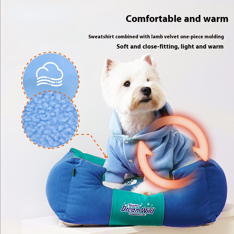 Warm Dog Sweater for Small  Medium-Sized  Dogs - Pet Clothes for Autumn and Winter