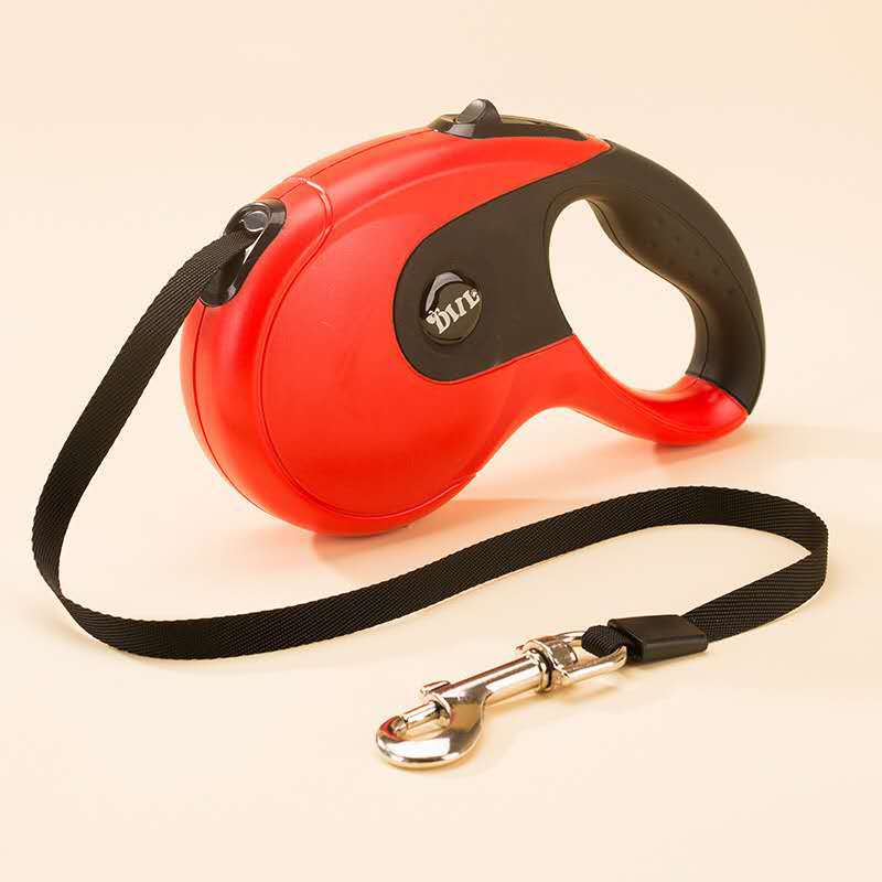 Dog hand holding rope automatic retractable garbage bag 3 M 8 m small and medium dogs Teddy/golden retriever pet hand holding rope