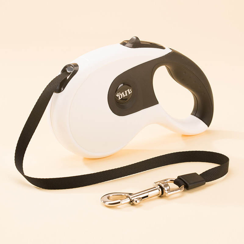 Dog hand holding rope automatic retractable garbage bag 3 M 8 m small and medium dogs Teddy/golden retriever pet hand holding rope