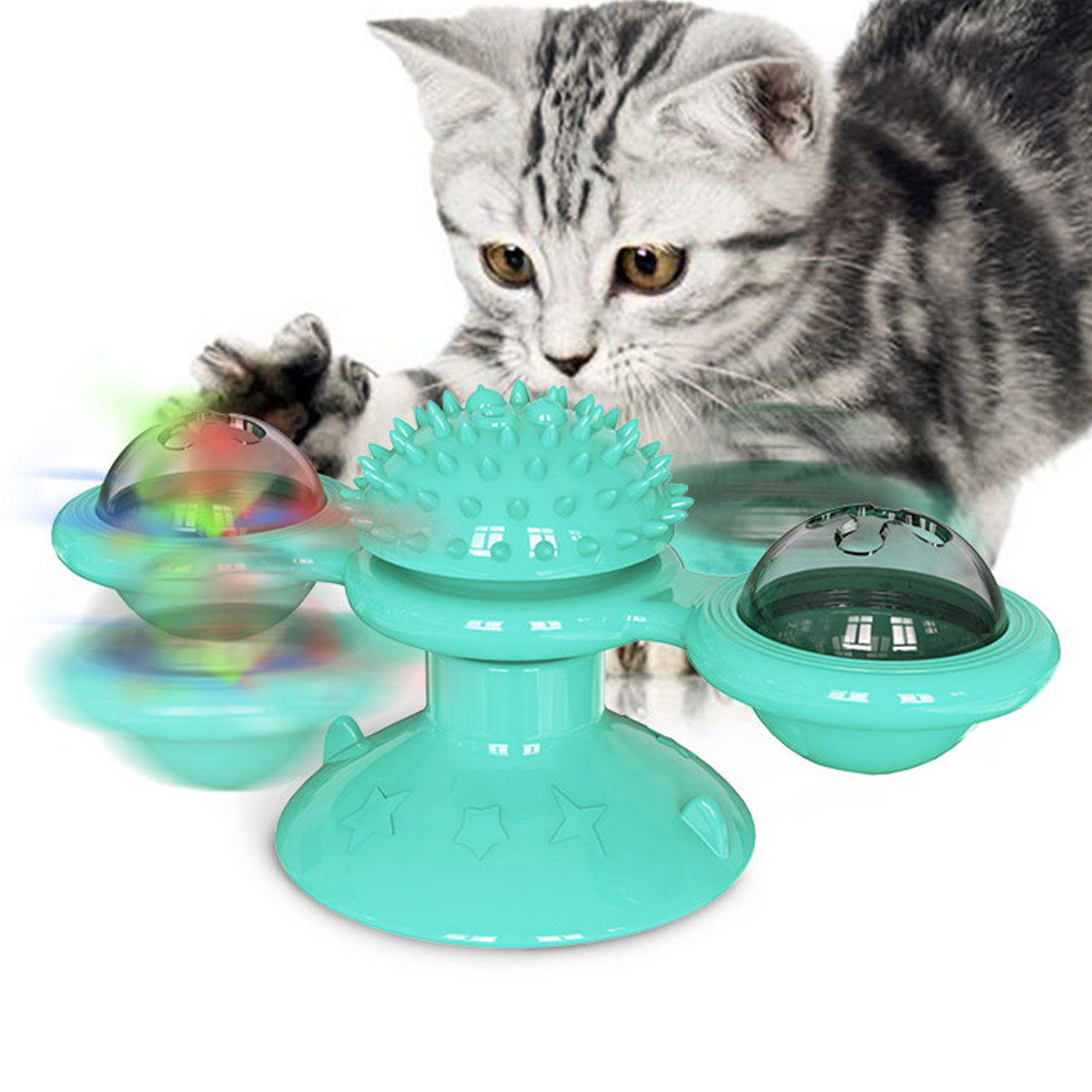 Cat turntable ball cat teaser cat toy windmill