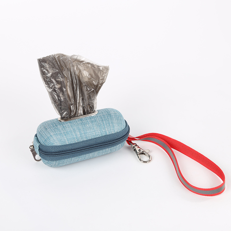 Pet garbage bag dispenser  dog go out portable garbage box dog cleaning supplies