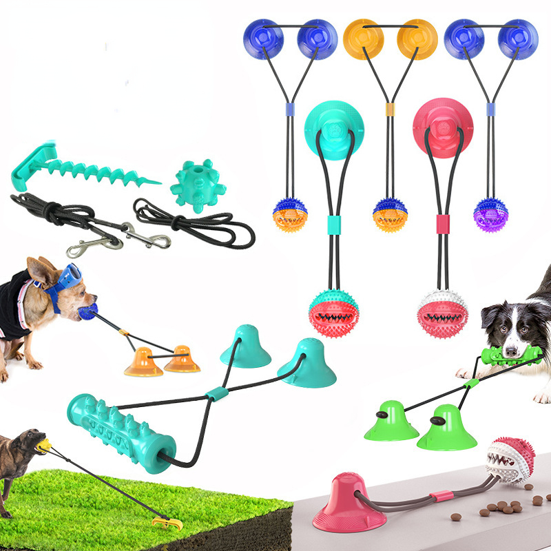 Molar Rod food dropping ball sucker dog toys