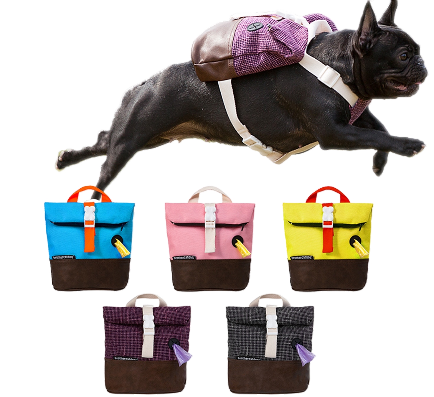 Puppy Dog backpack supplies Dog backpack portable chest strap water repellent Travel Dog backpack pet supplies