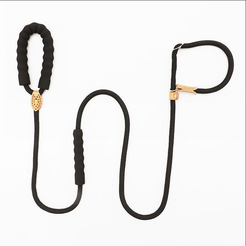 P chain dog rope leash lengthened 1.8 m anti-wear non-tightening hand traction collar integrated dog walking dog training pet P rope