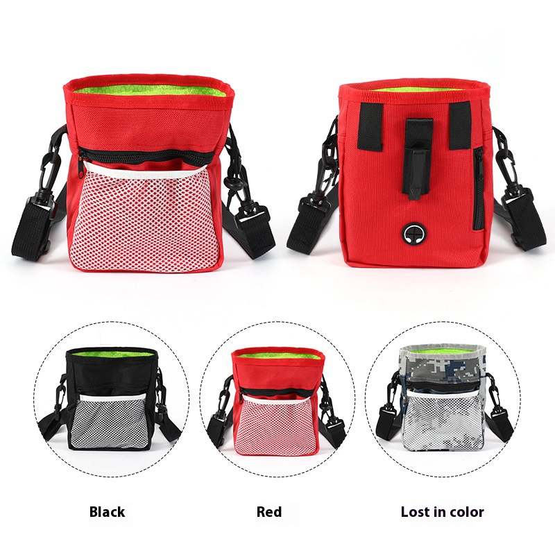 Pet snack bag training waist bag out snack pack dog training bag dog training outdoor supplies