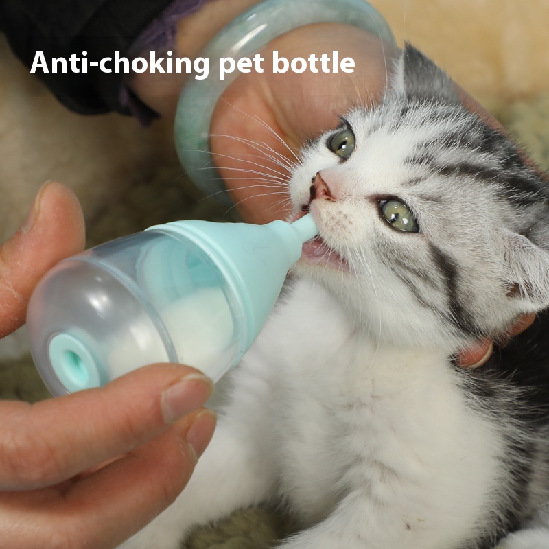 Pet Milk bottle kitten rabbit puppy kittens milk feeder water feeder